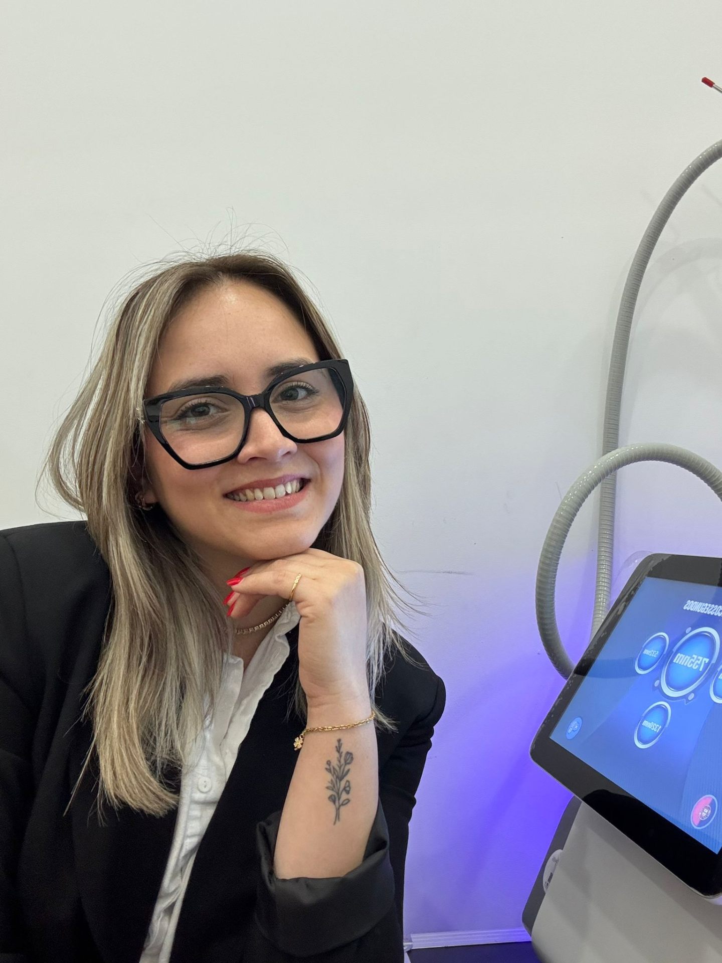 Vanessa Costa, esteticista, no seu espaço em Valongo